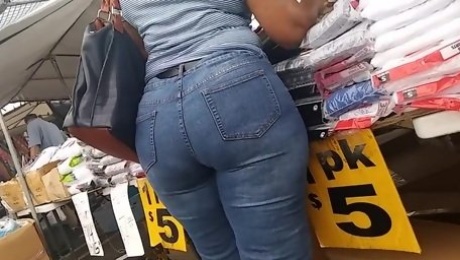 Thick mature candid phatass  pt.2