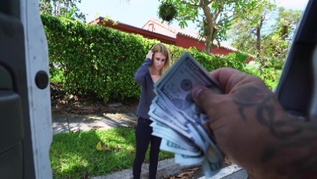 Lilli Dixon is down for vehicle fucking when the cash offer is right