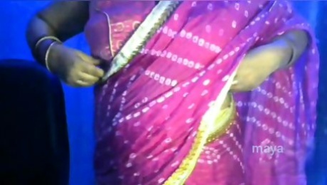 Desi sexy girl getting hot while dancing.