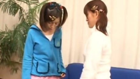 Very cute japanese lesbians